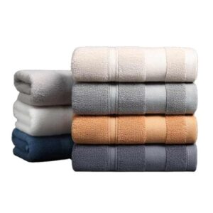 Premium 100% Cotton Bath Towel for Hotels Custom Soft Lint-Free Luxury Boxed Gift